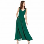 Custom Women′s Chiffon Silk Dresses Solid Color MIC1632094837